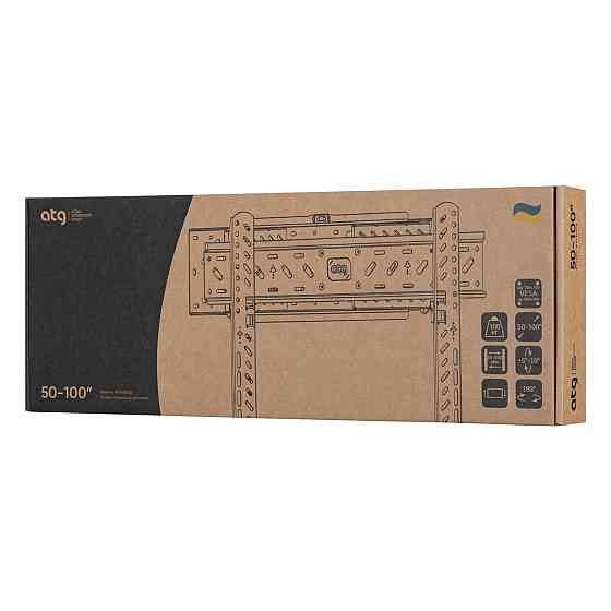 Кронштейн ATG W50100LB (VESA600х400) ( Чорний ) Харьков