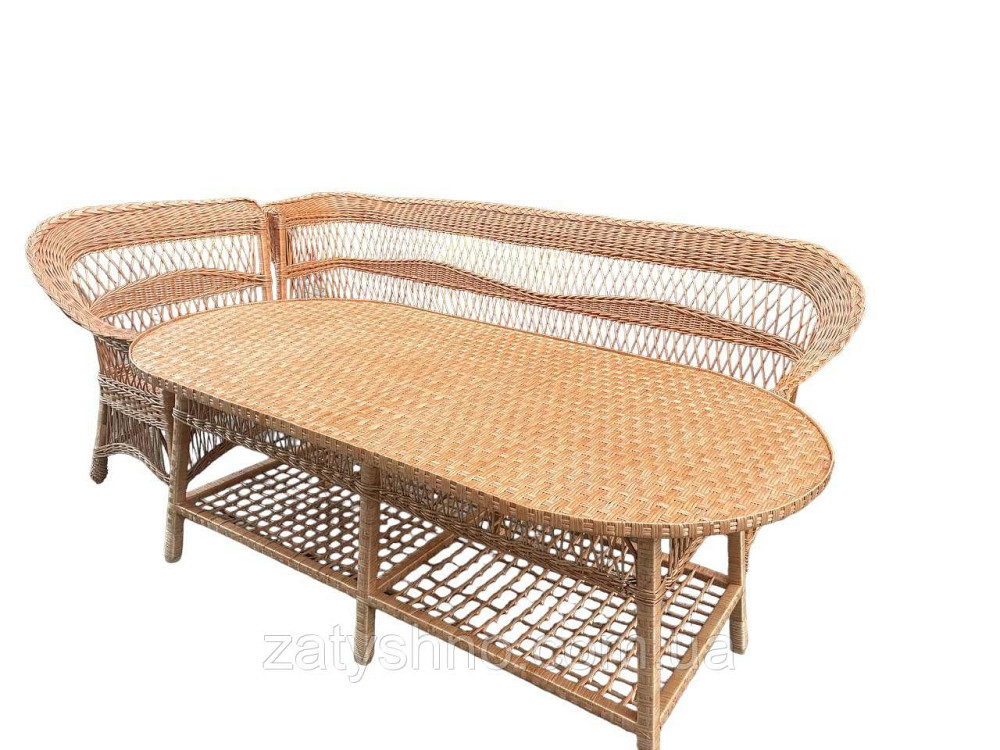 Кутовий диван з великим столом Київ - фото 9