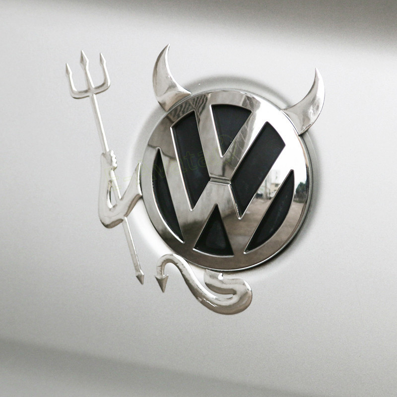 Наклейка опукла на авто Чертик . Тюнінг а Київ - фото 4