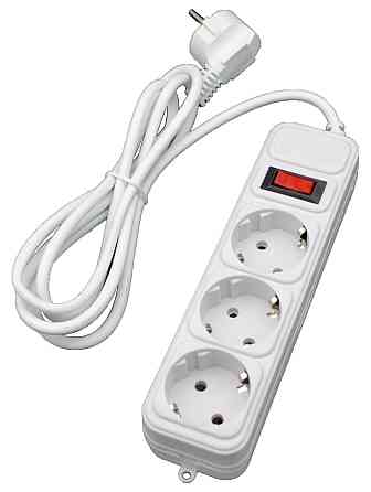 Сетевой фильтр Maxxter SPM3-G-6G 3гнезда, 1.8 метра Днепр