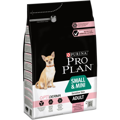 Сухий корм для собак Purina Pro Plan Small&amp;Mini Sensitive Skin з лососем 3 кг (7613035114890) Вінниця - фото 1