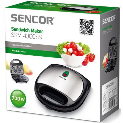 Сэндвичница Sencor SSM 4300 SS (SSM4300SS) Винница - изображение 4