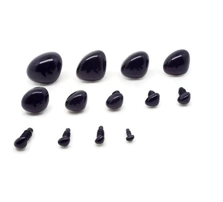 Нос для игрушек трехугольный, винтовой с фиксатором цвет коричневый размер 7х9 мм Киев - изображение 3