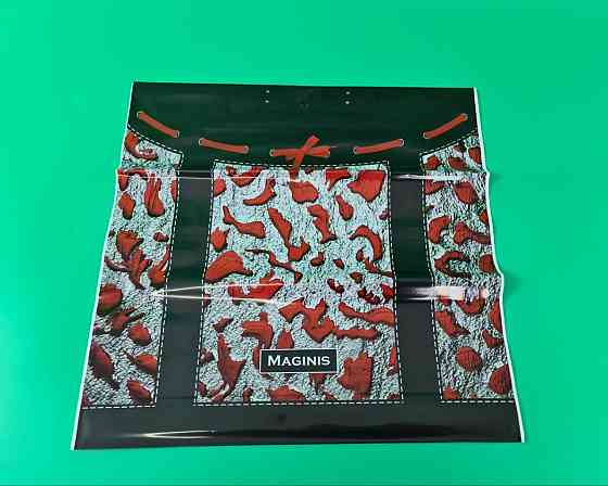 Полиэтиленовый пакет (40х40) с пластиковой ручкой