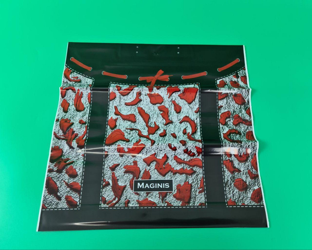 Полиэтиленовый пакет (40х40) с пластиковой ручкой