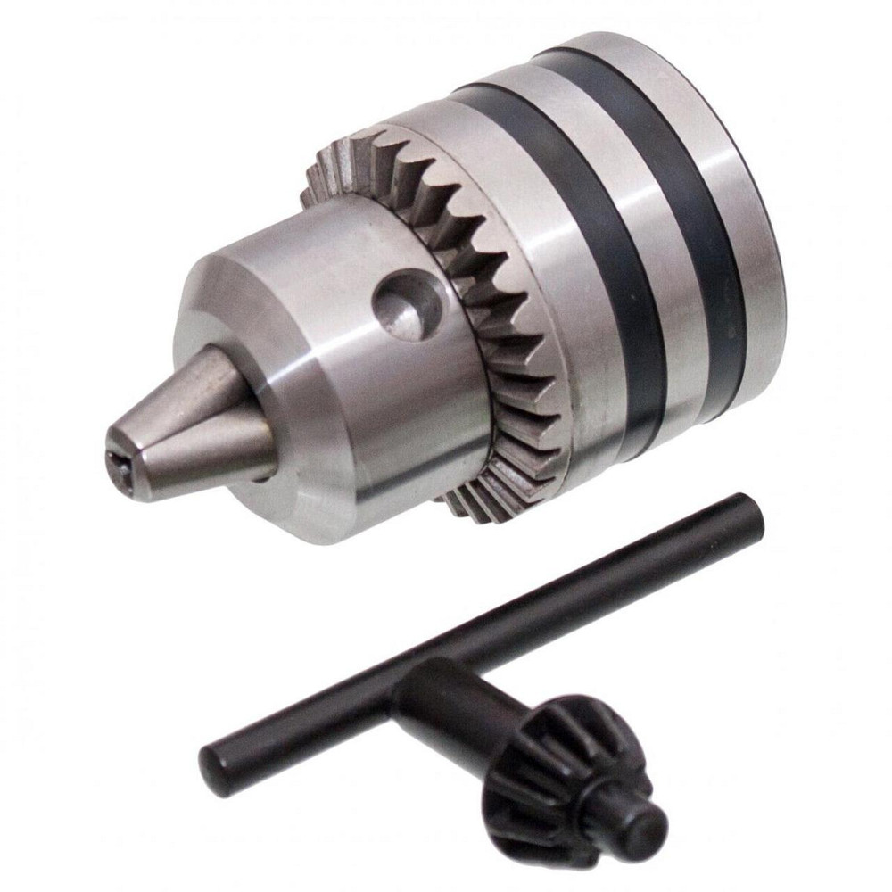 Патрон для дриля 16 з ключем під конус (без різі) OEM Мукачево - фото 1