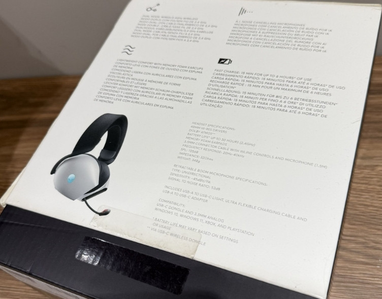 Наушники игровые безпроводные alienware 720h. Харьков - изображение 1