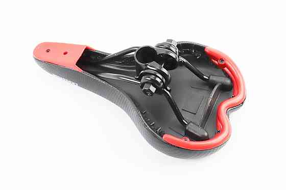 Сидіння MTB 260x140мм, "карбон" CROSSRIDE BSK-N063 Київ