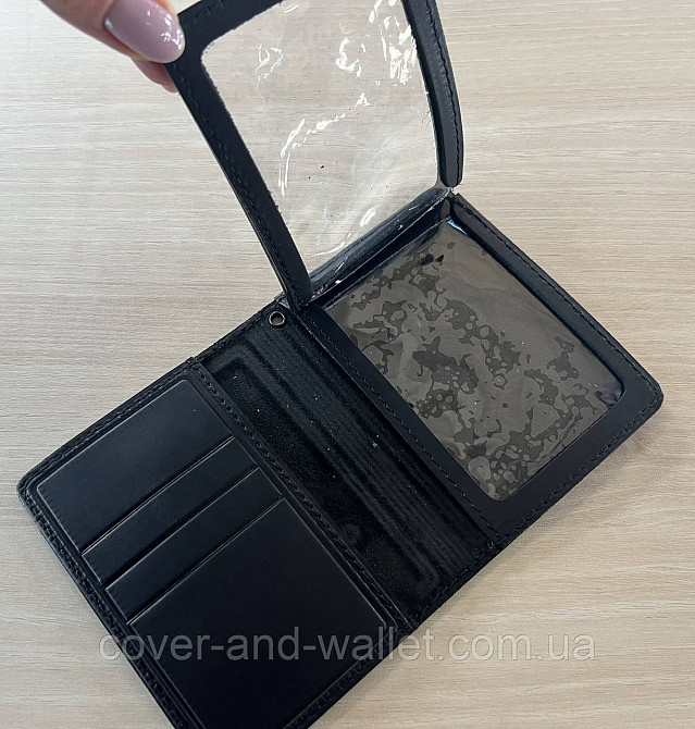 Обкладинка для посвідчення працівників СБП (служба безпеки президента) Київ - фото 3