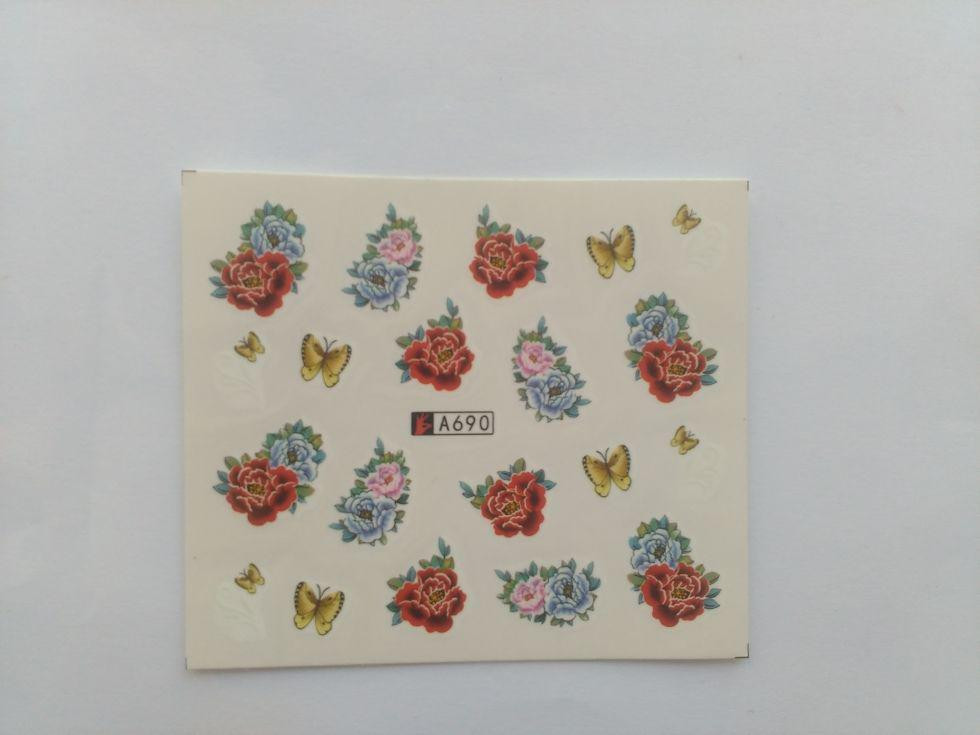 Водные наклейки для ногтей А690 Киев - изображение 1