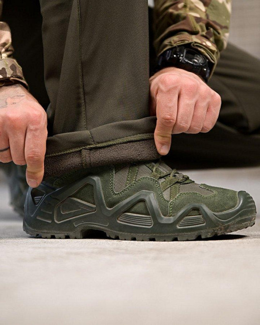 Тактичні штани софтшел REGION олива ВТ7618 Одеса - фото 8