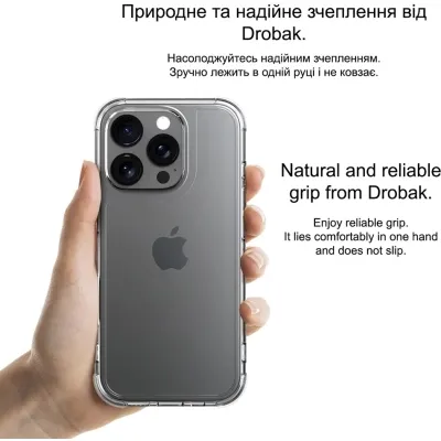 Чехол для мобильного телефона Drobak Acrylic Case with Airbag для Apple iPhone 14 (949401) Винница - изображение 7