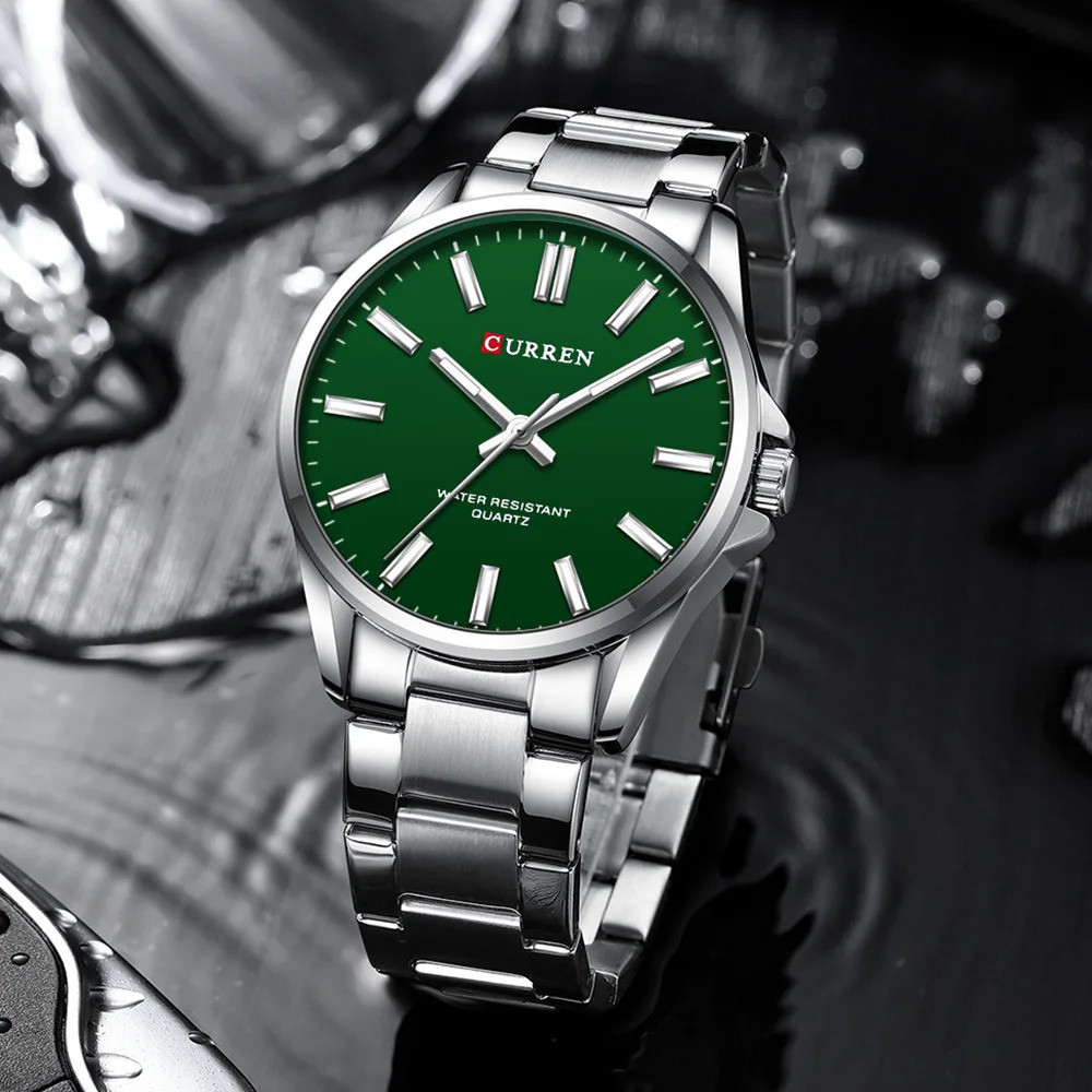 Curren 9090 Silver-Green SBR Киев - изображение 2