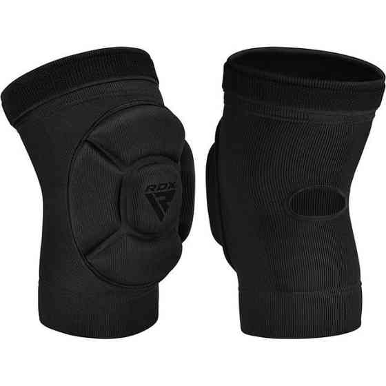 Наколінники спортивні RDX Hosiery Knee Foam K5 Black/Black S (пара) Каменское
