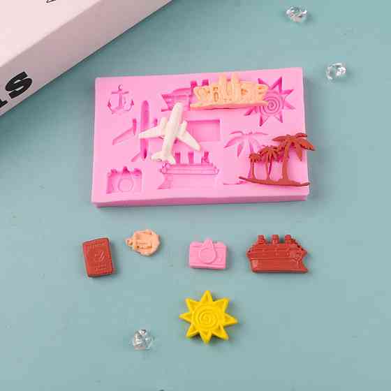 Молд кондитерский морской 99 на 62 мм розовый Киев