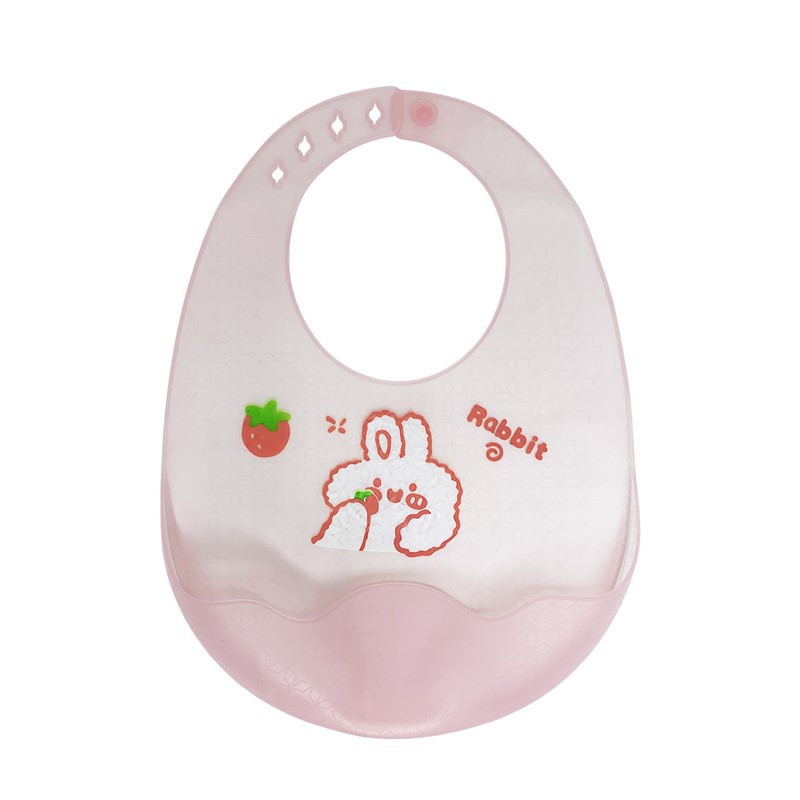 Дитячий силіконовий слюнявчик MGZ-0618-4 на застібці Вінниця - фото 1