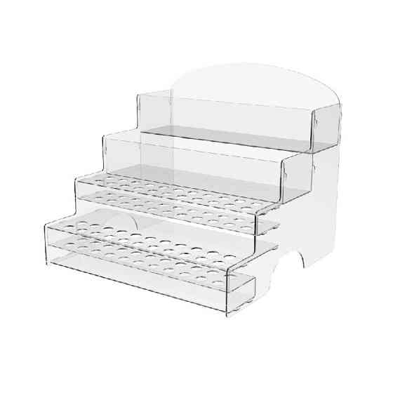 Підставка EKOSTAR для пробників і сашетів із акрила 300х300х272 Київ