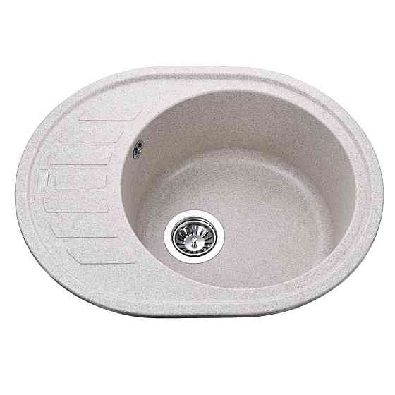 Гранітна мийка Globus Lux ARNO мигдаль 620х500-А0008 Київ