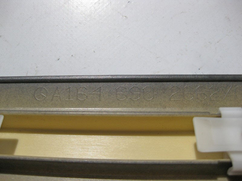 Mercedes-Benz  A1646902662 Молдинг задніх правих дверей без хрому ML W164 Одесса - изображение 3