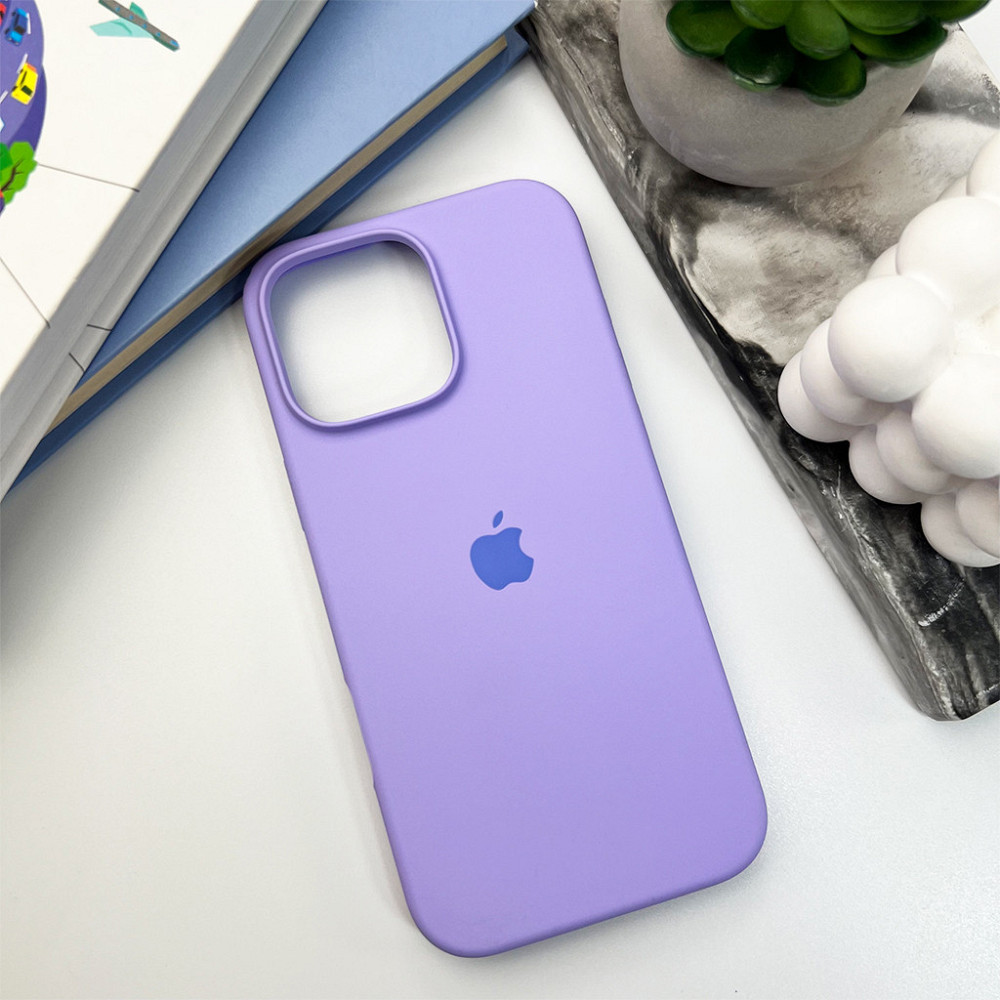 Чохол Silicone для iPhone 16 Pro Max, Елегантний Фіолетовий Київ - фото 2