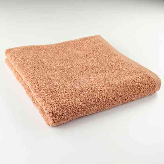 Набор махровых полотенец 2шт GM Textile 50х90см, 70х140см 400г/м2 (Темно-Бежевый) Сумы