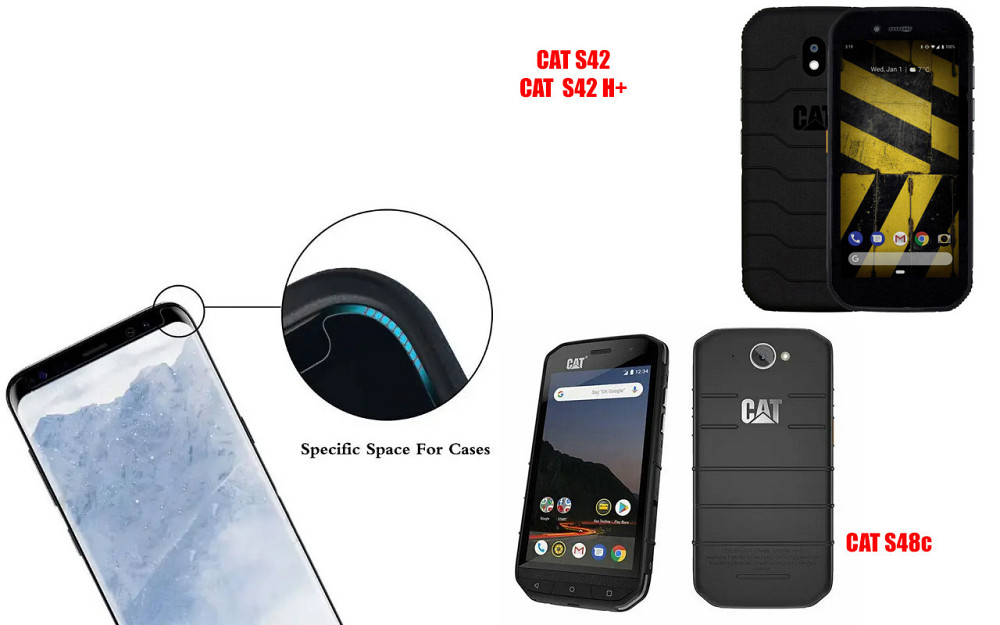 Защитное стекло HyperGlass Pro для CAT S42, S42 H+, S48c – максимальная чувствительность и защита Киев - изображение 3