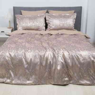 Постельное белье Tiare 2432 Сатин Жаккард семейный (2432_zakard_sm) Винница