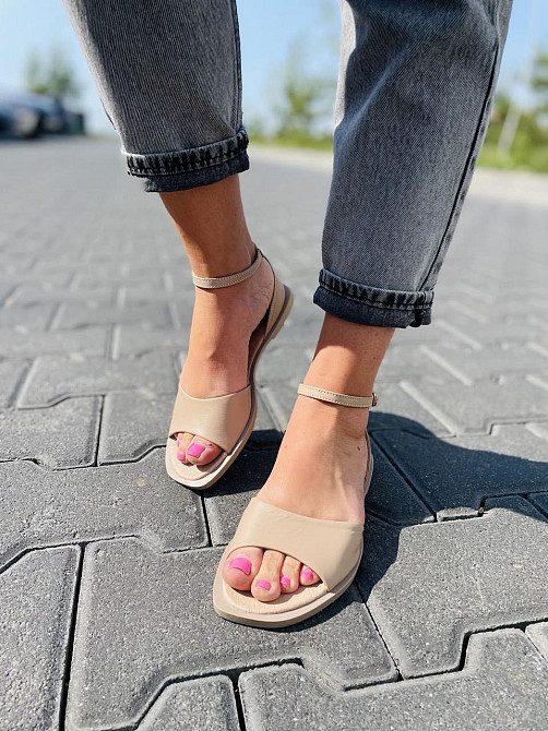 Tamei Босоніжки жіночі Tamei 0570-8-1 карамель (літо, шкіра натуральна) (5263) Коломия - фото 2