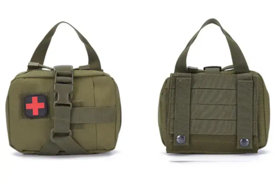 Підсумок-аптечка з кріпленням на Molle зі швидким скиданням (Зелений) Вінниця