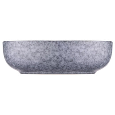 Тарілка Ardesto Loreto, 1150мл, 20см, порцеляна, сірий (AR1020LG) Вінниця - фото 3