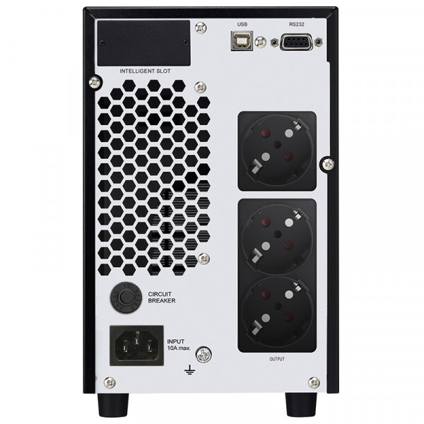 ДБЖ FSP Champ 2 kVA, Tower, Schuko (CH-1102TS), 2000VA/1800W, Online, Schuko*3,CE (PPF16A1900) Київ - фото 2