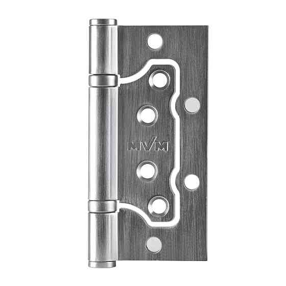 ЗАВИСА ДЛЯ ДВЕРЕЙ УНИВЕРСАЛЬНАЯ НЕВРЕЗНАЯ УСИЛИНА HB-100E SC САТИН ХРОМ Киев