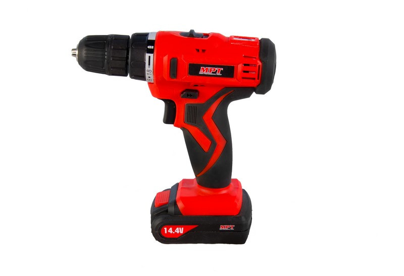 MPT Дриль-шуруповерт акумуляторний MPT 14.4 V Li-ion 1.3 Аг 2 швидкості 0-400/1450 об/хв 10 мм Коломыя - изображение 9