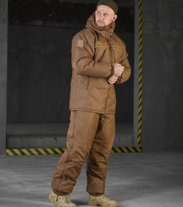Зимовий чоловічий костюм Oblivion (куртка та штани) Level 7 Койот (розмір L-XL) Вінниця - фото 3