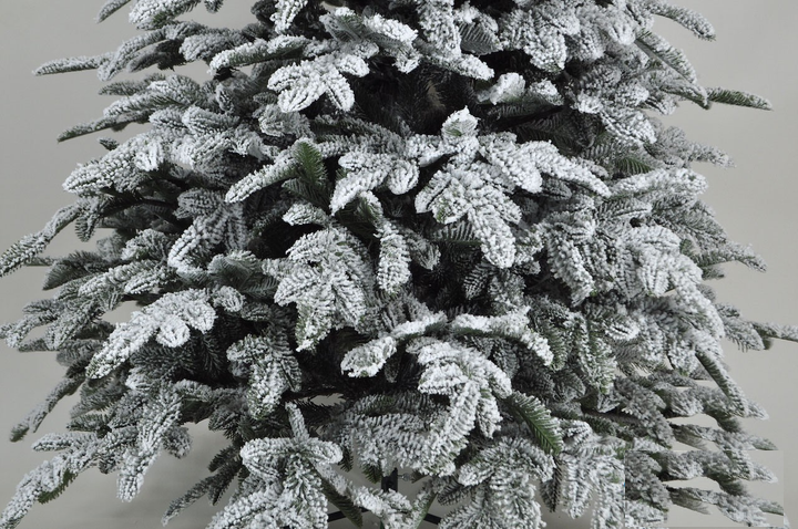 Литая Бельгийская елка с густой хвоей (Заснеженная) 1.6м Винница - изображение 6