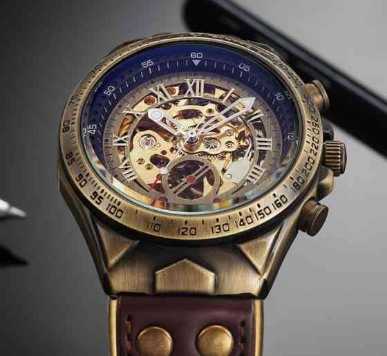 Часы мужские механические Winner Status Rubber (2 ремешка) Винница