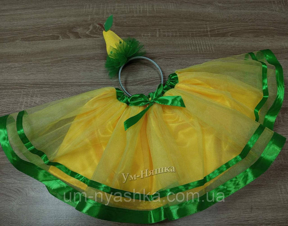 Костюм Грушка юбочка + ободок Груша Кривой Рог - изображение 2