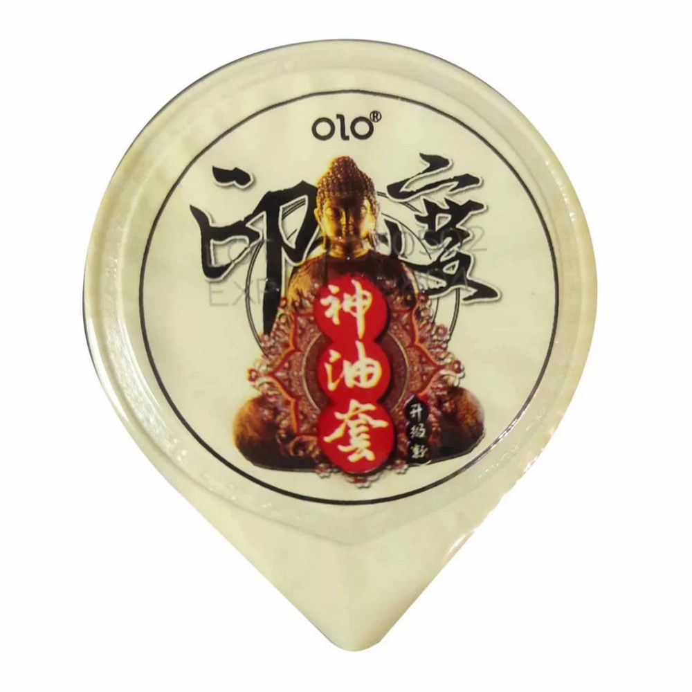 Презервативи Olo GOLD Indian god oil 10шт з точковим та пролонгуючим ефектом Sex Aura Київ - фото 2