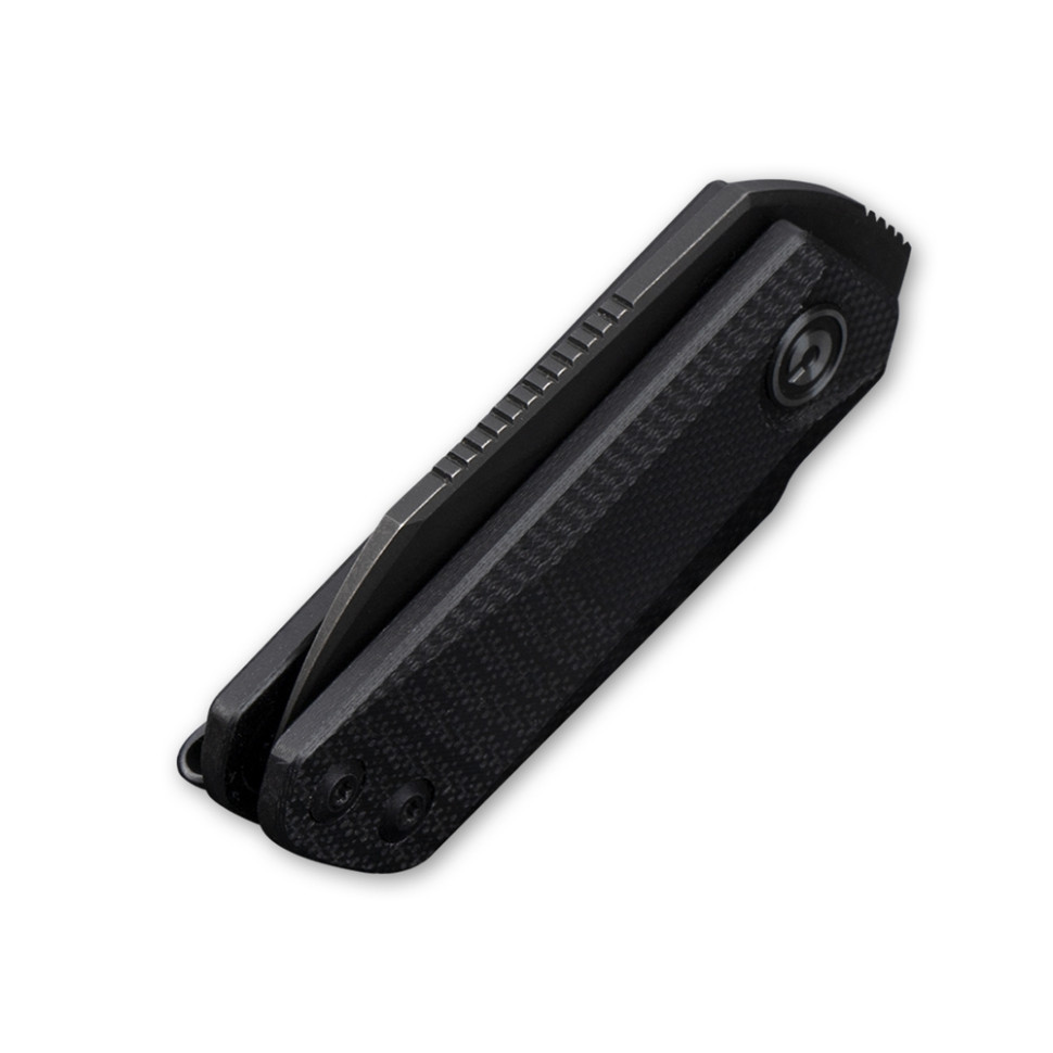 Нож складной карманный Civvi Ki-V, (3.9 см) 9Cr18MoV / G10 черный Киев - изображение 6