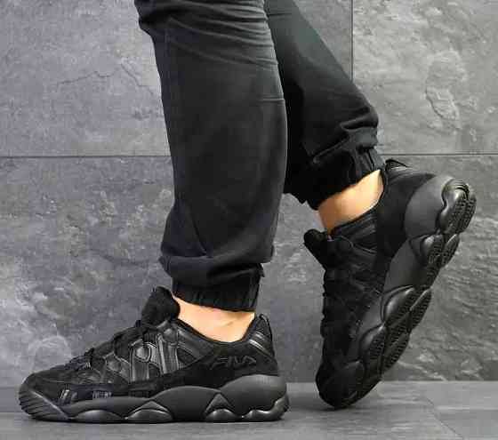 Кросівки FILA Чорні Чоловічі Шкіряні Філа Замшеві (розміри: 41,42,43,44,45) Відео Огляд Дніпро