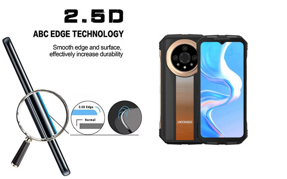Захисне скло ArmorGlass для Doogee V31 GT – стійке до подряпин та ударів Київ - фото 2