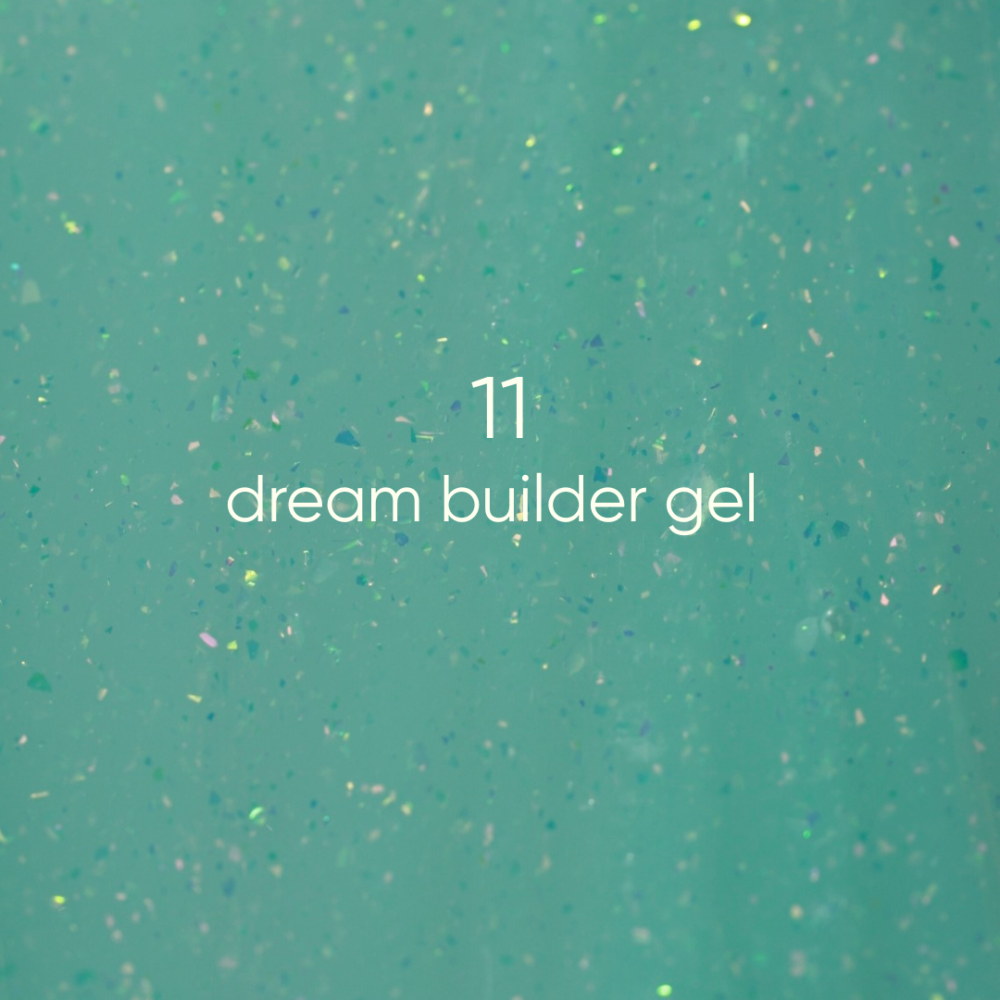 Гель для нарощення нігтів Valeri Dream Builder Gel №11 (бірюзовий) 15мл Херсон - изображение 1