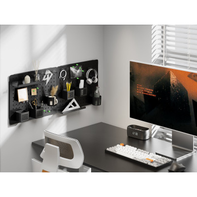 Органайзер для стола OfficePro Настенная доска-органайзер Black (WO910B) Винница - изображение 4