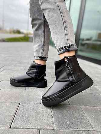 Marko Угги жіночі DE MARKO чорні натуральна шкіра зима 38р.39р. (4850) Коломия