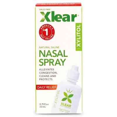 Минералы Xlear Натуральный солевой назальный спрей с ксилитом 22 мл (700596100015) Винница