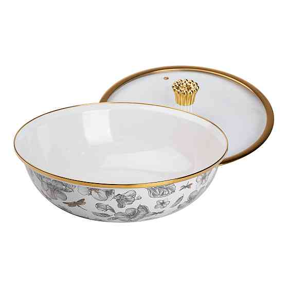 Yiwu Каструля з кришкою Емаль 4,5 л Велика HP-2-108 Киев