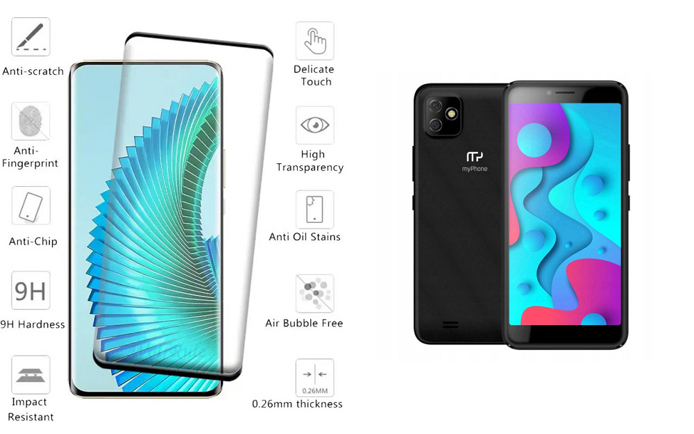 Защитное стекло HyperGlass Pro для myPhone Fun 9 – максимальная чувствительность и защита Киев - изображение 2