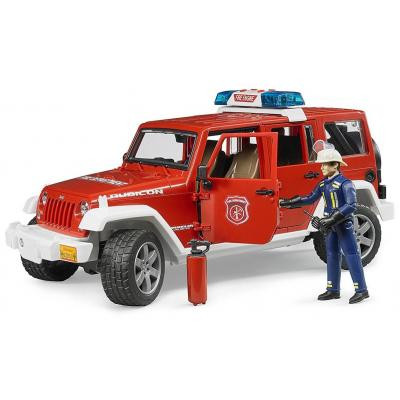 Спецтехника Bruder Джип пожарный Wrangler Unlimited Rubicon + фигурка (02528) Винница - изображение 2