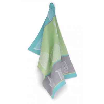 Рушник Kela кухонний Carla Flaschen зелений, 70х50 см (12279) (00000018261) Вінниця