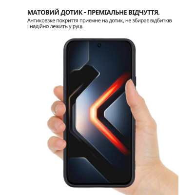 Чехол для мобильного телефона BeCover Silicone Infinix GT 30 Pro (X6873) Black (714666) Винница - изображение 4